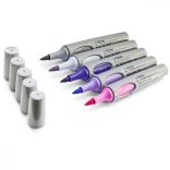 Neuland No.One® Art, ecsethegyű 0,5-7 mm, 5 db/készlet- Pink Amethyst, 80592993