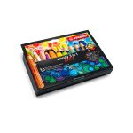 STABILO® Woody 3 in 1 ARTY szett -10 db-os vastag művészi színes ceruza, vízfesték és zsírkréta egyben