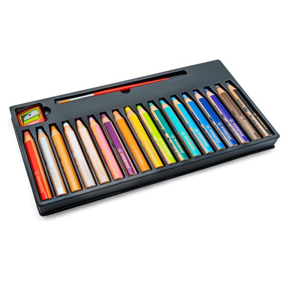 STABILO® Woody 3 in 1 ARTY szett - 18 db-os