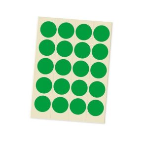 Marking Dots - sheets, green