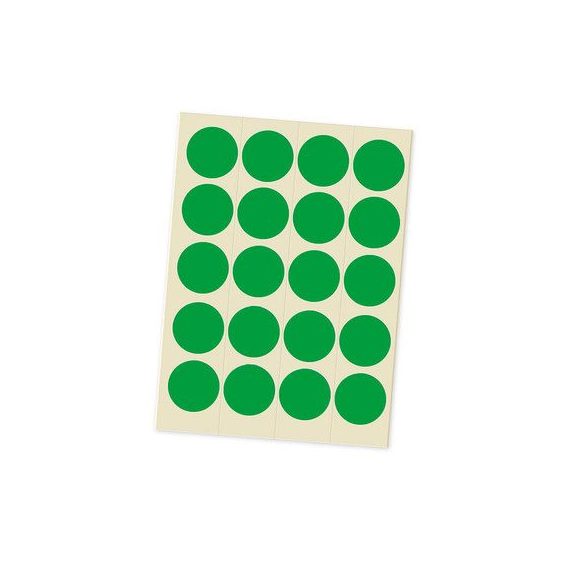 Marking Dots - sheets, green