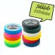 FloorTape, Facilitape® szövet facilitációs szalag, 22.86m x 24mm, fekete színben