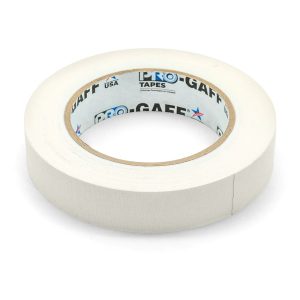 FloorTape, szövet facilitációs szalag, 22.86m x 24mm, fehér színben