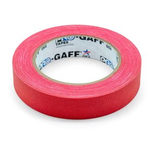 FloorTape, szövet facilitációs szalag, 22.86m x 24mm, piros színben