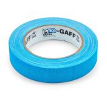 FloorTape, szövet facilitációs szalag, 22.86m x 24mm, neon kék színben