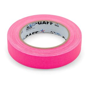 FloorTape, szövet facilitációs szalag, 22.86m x 24mm, neon pink színben