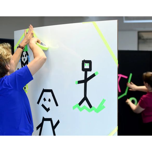 WallTape facilitációs szalag, 50 m x 24 mm, fekete színben 