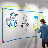 WallTape facilitációs szalag, 50 m x 24 mm, neon narancs színben