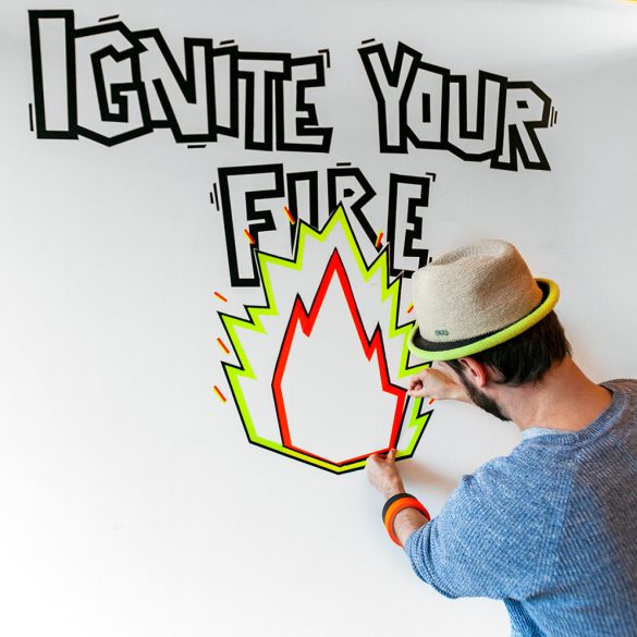 ContourTape, special black facilitation tape, 17 m long, various widths 