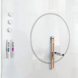 Mágneses körző, rétegelt lemez