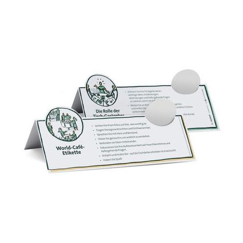World Café Etiquette Cards