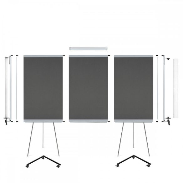 Papírtartó henger pinboard papírhoz, fehér