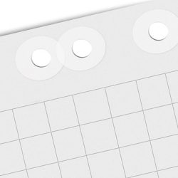 FlipChart papír lyukerősítő