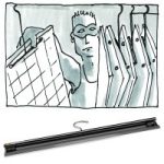 Papírinas - FlipChart papírhoz akasztó