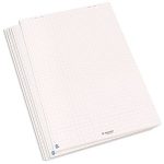FlipChart papír kockás újrahasznosított - 5 blokk