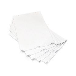 Mini FlipChart paper, white with crosshair print