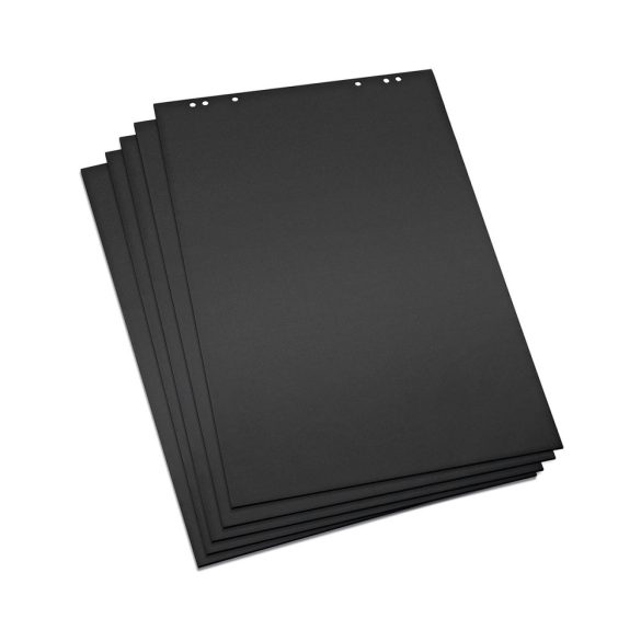 BlackPad fekete flipchart papír  5 blokk/ doboz