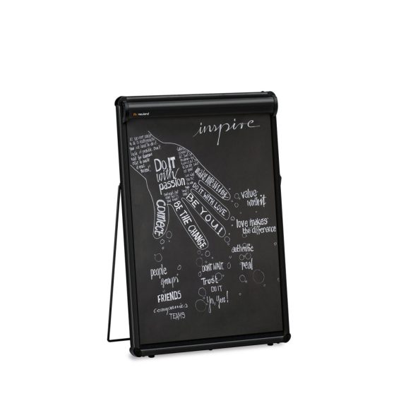Mini FlipChart papír TableTop-hoz/TopChart-hoz, fekete 5 blokk/doboz