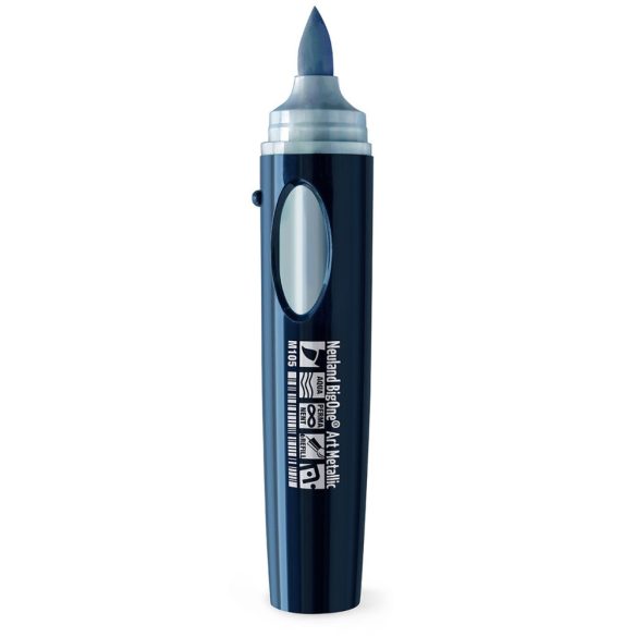 Neuland BigOne® Art Metallic, ecsethegyű 2 – 15 mm - fémes kék M105