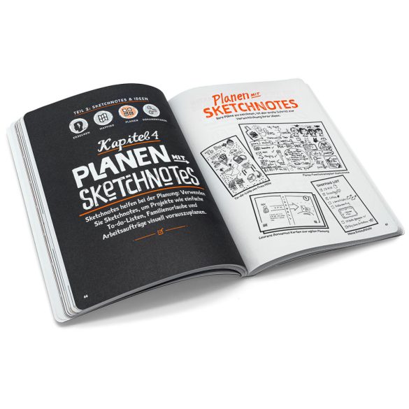 Vizuális vázlatkészítő munkatfüzet (német nyelvű) 