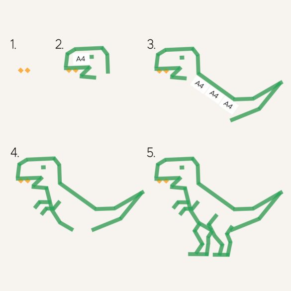 Egyszerűen tapassz a gyerekszobában – Dino kiadás  (német nyelvű) 