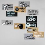 Neuland BigOne® Art Cover marker, ecsethegyű, 2-15 mm – speciális fehér pigment