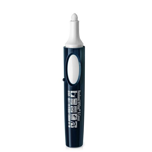 Neuland No.One® Cover fehér fedőfilctoll, kerek hegyű 2-3 mm –  speciális fehér pigment