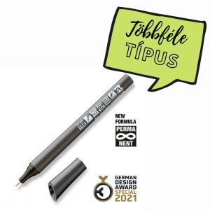 Neuland FineOne® Sketch fekete marker, újratölthető, elkenődésálló tintával, 0,1 mm