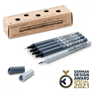 Neuland FineOne®, 5/color sets - Set No. 19 Sketch+Shad