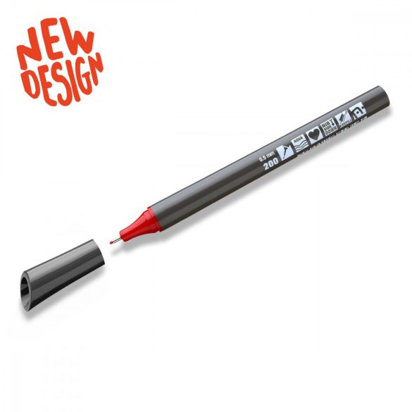 Neuland FineOne® Sketch, 0.5 mm, vékony hegyű, piros, 88220200