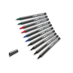   Neuland FineOne® Sketch tűhegyű tusfilc, 10 db/szett, Alap színek