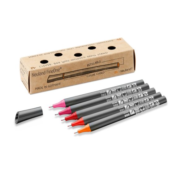 Neuland FineOne®, 5/color sets - Set No. 19 Sketch+Shad