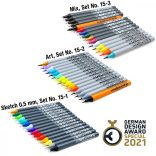 Neuland FineOne® Sketch tűhegyű tusfilc, 15db/szett, No. 15-1 Sketch, 0,5 mm - MEGÚJULT