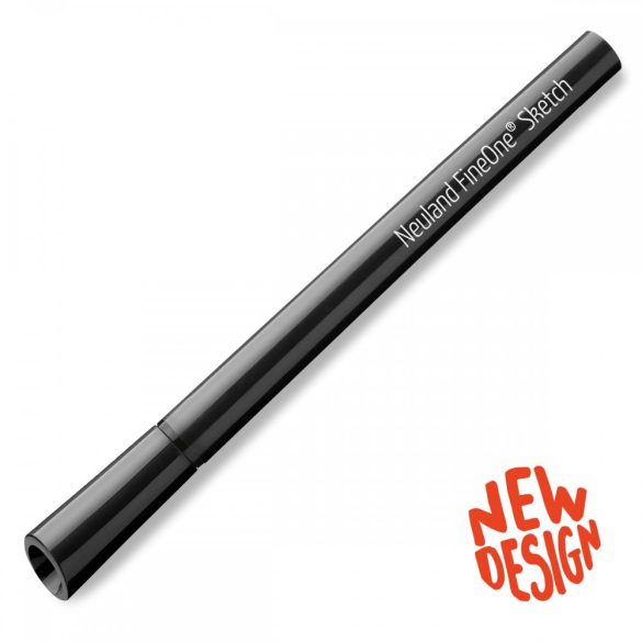 Neuland FineOne® Sketch fekete marker, újratölthető, 0,7 mm