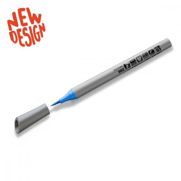 Neuland FineOne® Art brush nib 0,5-5 mm, 302 light blue