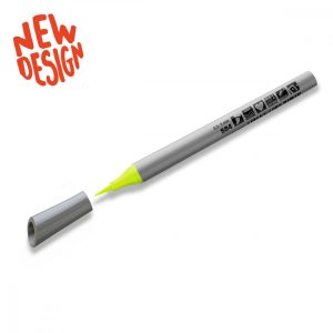 Neuland FineOne® Art brush nib 0,5-5 mm, 504 neon yellow