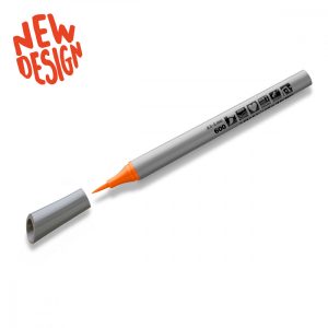 Neuland FineOne® Art brush nib 0,5-5 mm, 600 orange