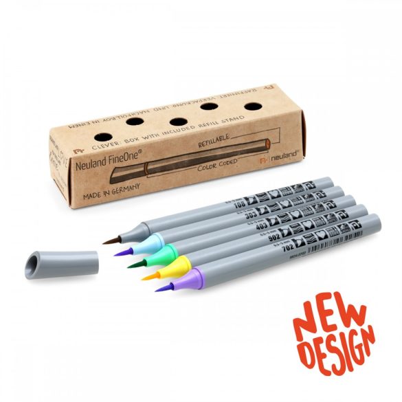 Neuland FineOne®, 5/color sets - Set No. 19 Sketch+Shad