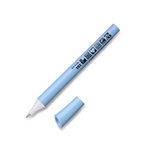 Neuland FineOne® Flex rugalmas hegyű filctoll, 0.5-3 mm - hidegszürke 102