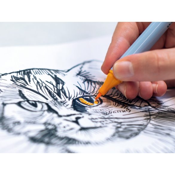 Neuland FineOne® Flex, rugalmas hegy, 0.5-3 mm, tartós fekete