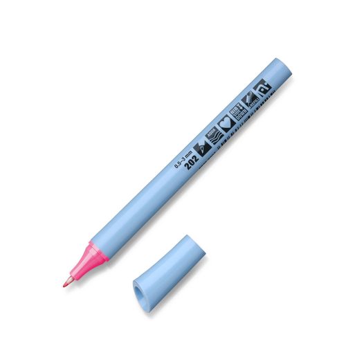 Neuland FineOne® Flex rugalmas hegyű filctoll, 0.5-3 mm - rózsaszín 202