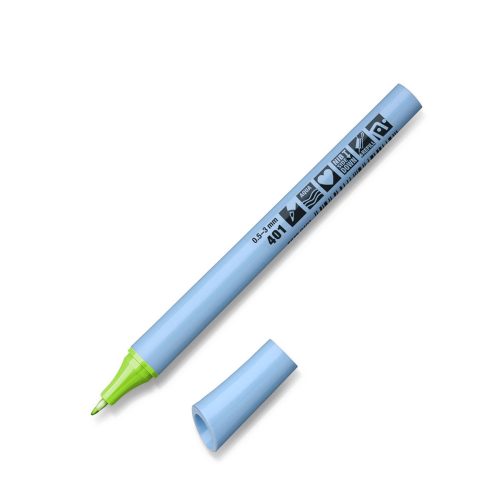 Neuland FineOne® Flex rugalmas hegyű filctoll, 0.5-3 mm - világoszöld 401