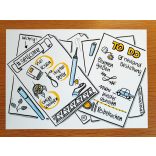 Neuland FineOne® Flex, rugalmas hegy, 0.5-3 mm, fénylő sárga