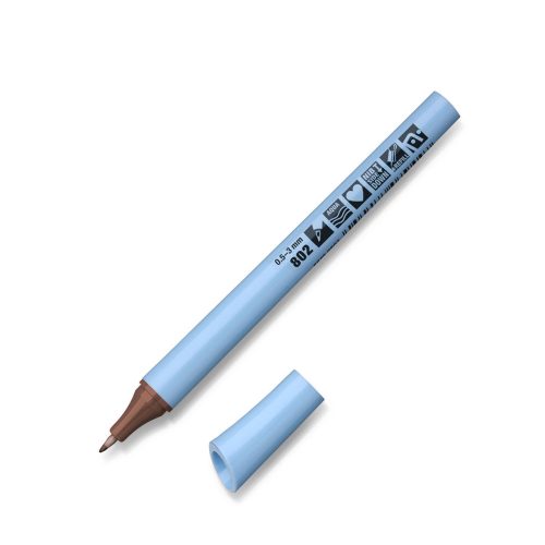 Neuland FineOne® Flex rugalmas hegyű filctoll, 0.5-3 mm - sötétbarna 802