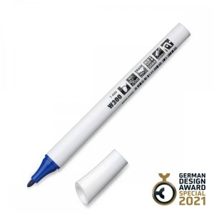 Neuland FineOne® Whiteboard, kerek hegyű, 1 mm – W300 kék