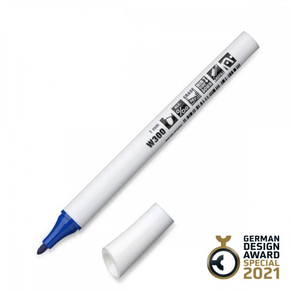 Neuland FineOne® Whiteboard, kerek hegyű, 1 mm – W300 kék
