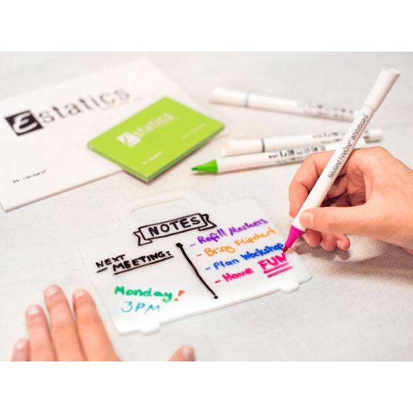 Neuland FineOne® Whiteboard, kerek hegyű, 10 db/szett, Alapszínek
