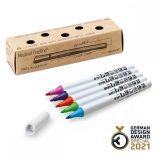 Neuland FineOne® Whiteboard, kerek hegyű, 5 db/szett, W6