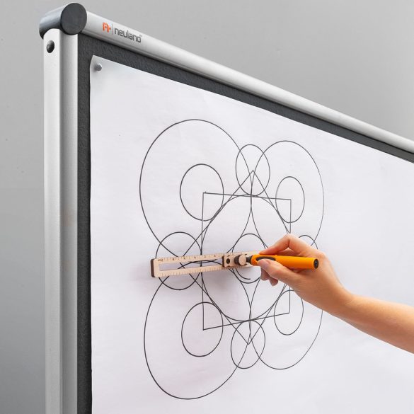 Körző Pinboard táblához