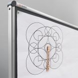 Körző Pinboard táblához